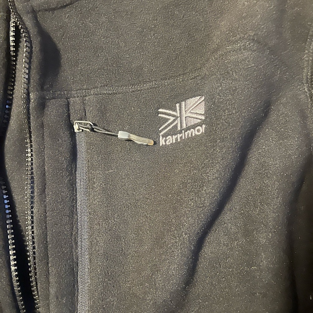 Men’s Black Karrimor Fleece Jacket - Brand New with Tags - Picture 2 of 5